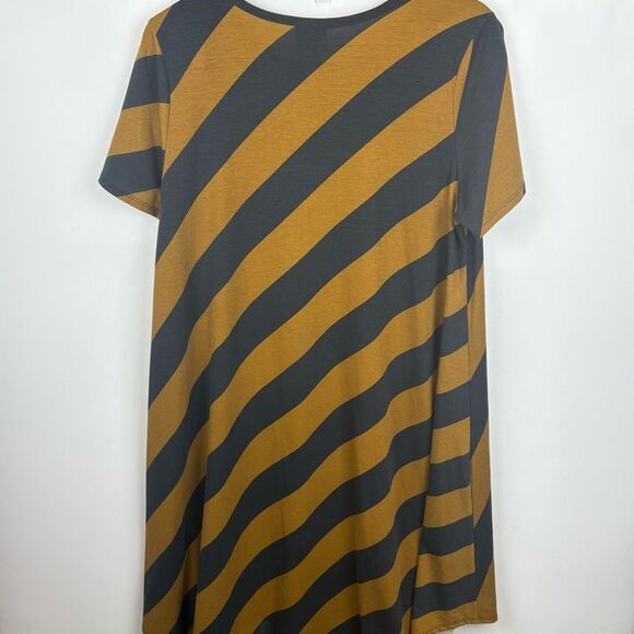 LuLaRoe Carly Striped Dress - Picture 2 of 4